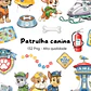 Kit Digital Patrulha Canina Aquarela em Png - Thumbnail 1