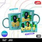 Arte Caneca + Figurinha Copa do Mundo 2026 Personalizada (Editável no Canva) – Kit Digital - Miniatura 1