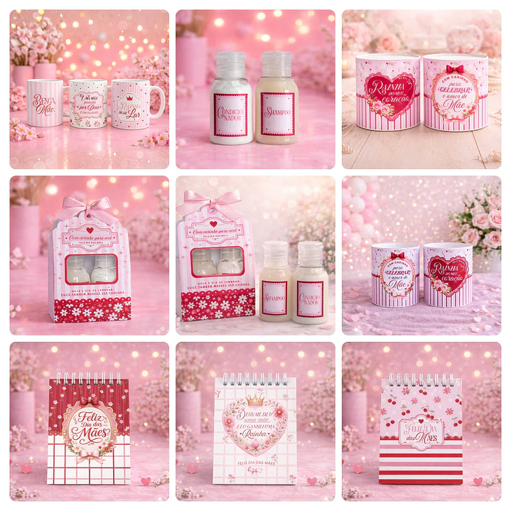 Arquivos de Corte Completo Mimos Dia das Mães Arquivo em Pdf 2