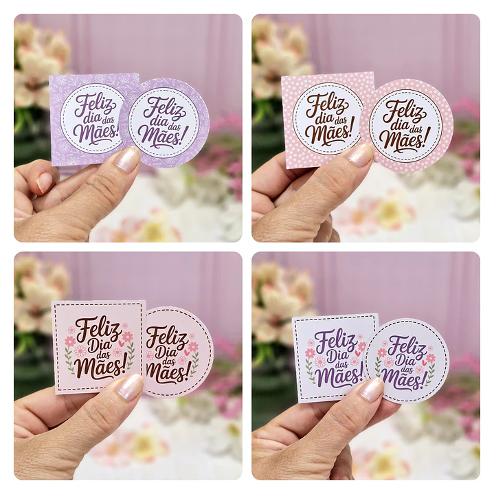 Arquivos de Corte Printables Mimos Dia das Mães em Pdf 6