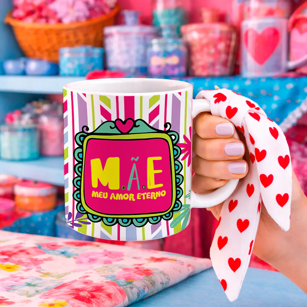 14 Artes para Caneca Dia das Mães Arquivos Editáveis  7
