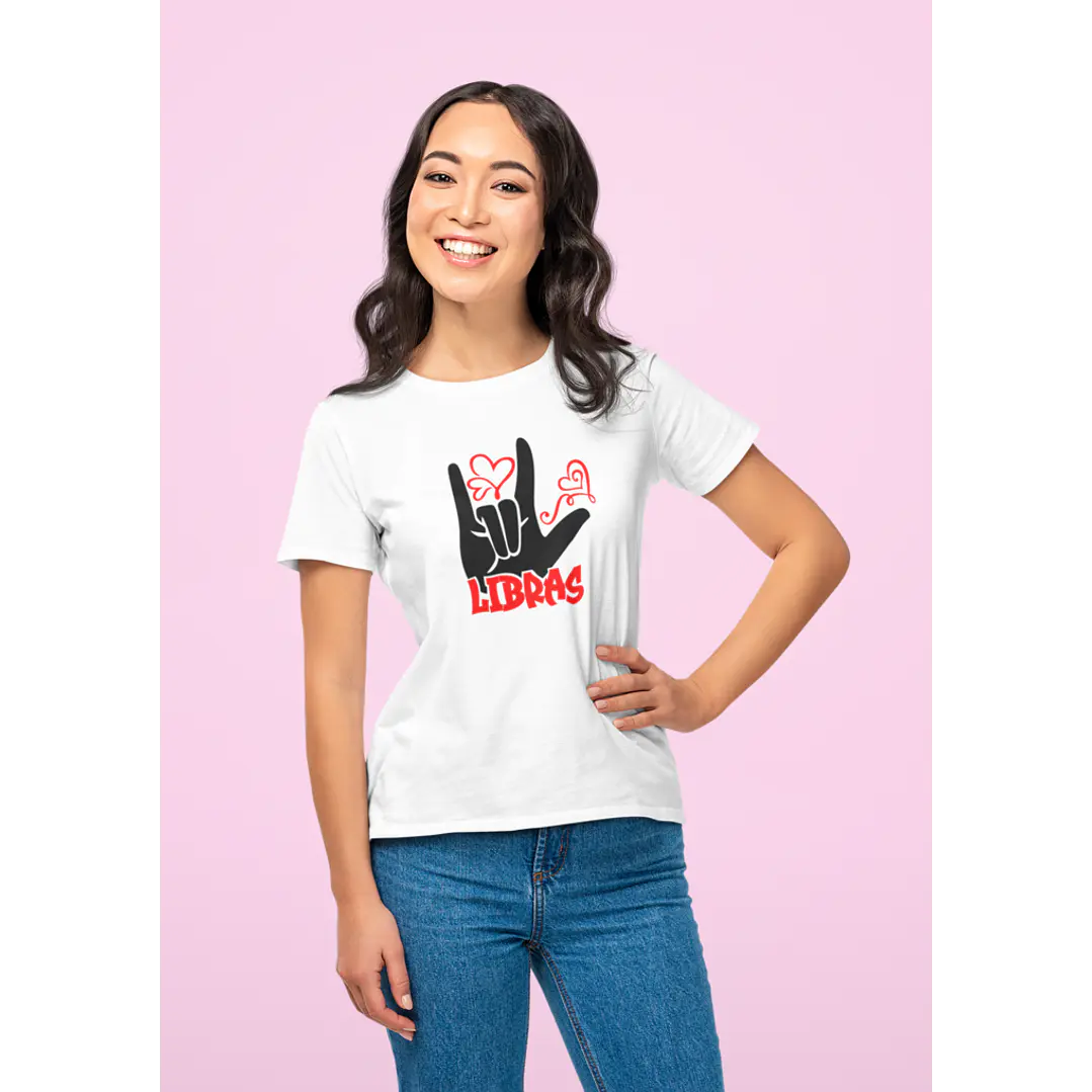 8 Artes para Camisa Texto em Libras Arquivo Editável  3