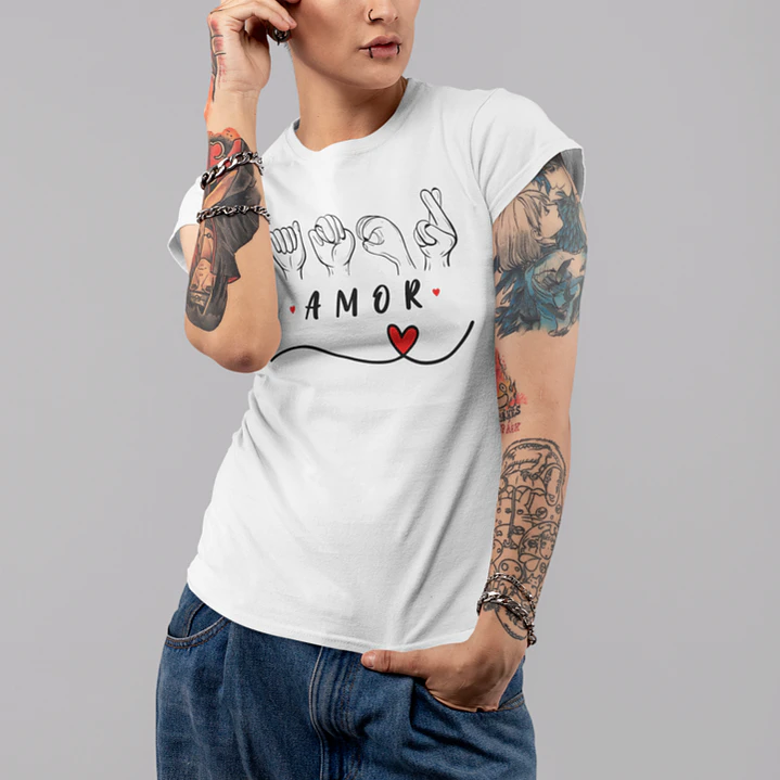 8 Artes para Camisa Texto em Libras Arquivo Editável  6