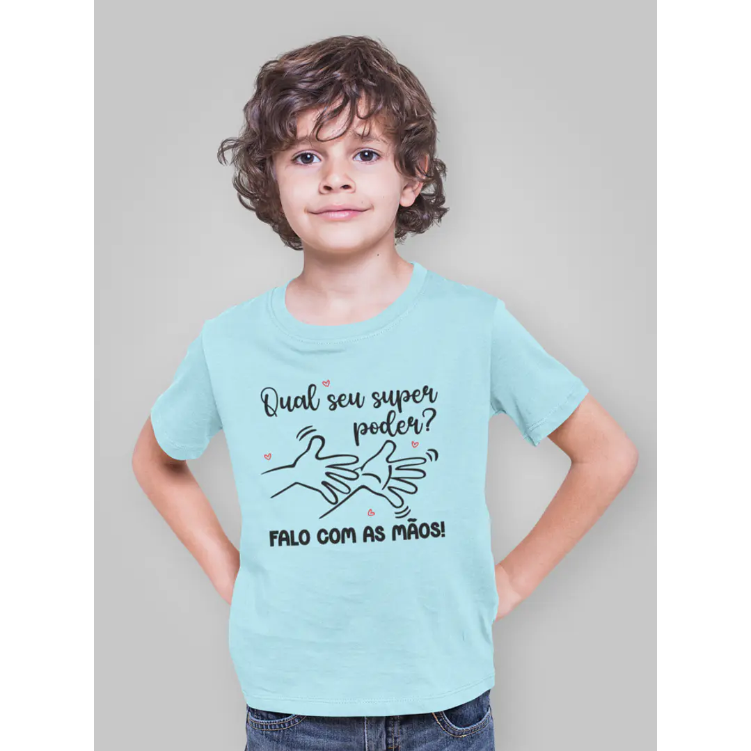 8 Artes para Camisa Texto em Libras Arquivo Editável  8