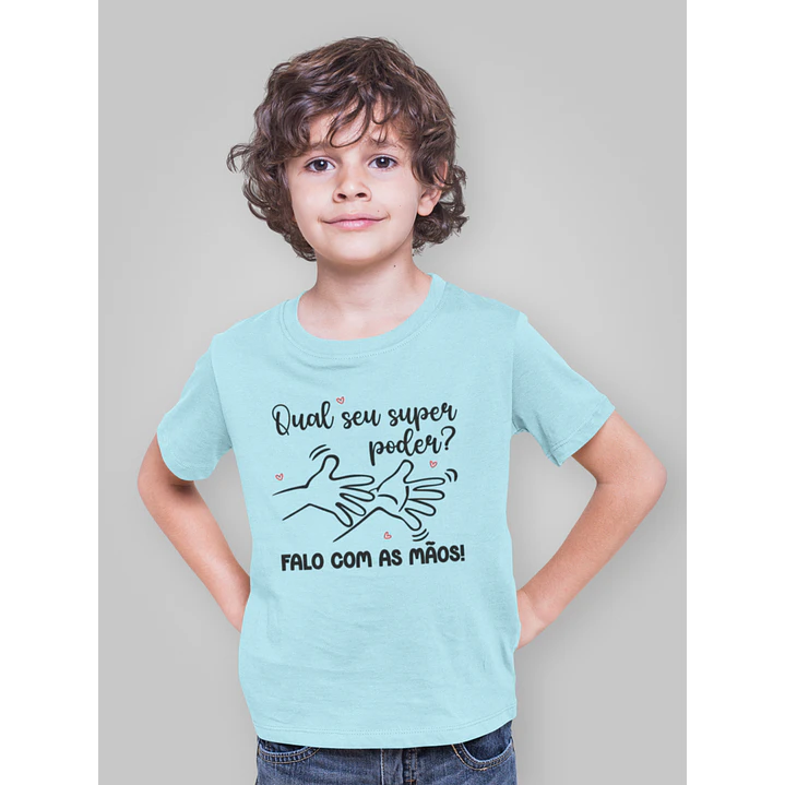 8 Artes para Camisa Texto em Libras Arquivo Editável  8