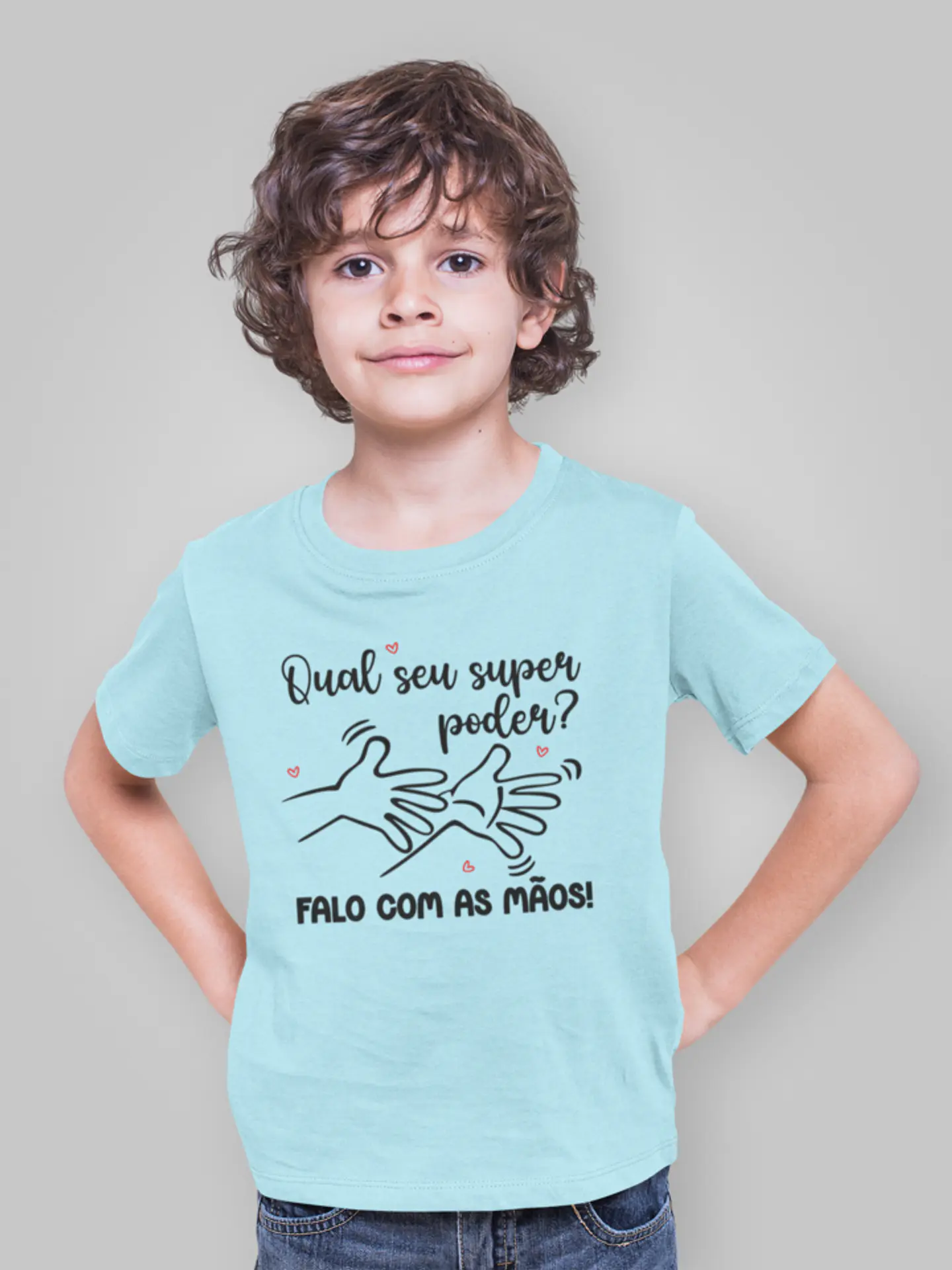 8 Artes para Camisa Texto em Libras Arquivo Editável  8