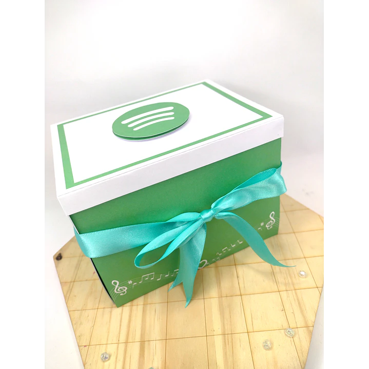 Arquivo Mimos Caixa Explosão e Quadro Spotify Arquivo em Pdf e Studio 3