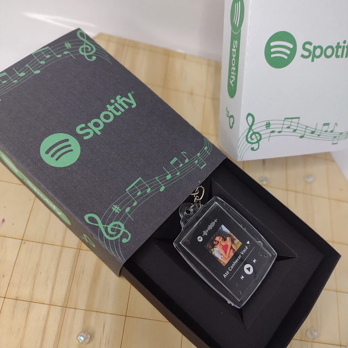 Arquivo Mimos Caixa Explosão e Quadro Spotify Arquivo em Pdf e Studio 6