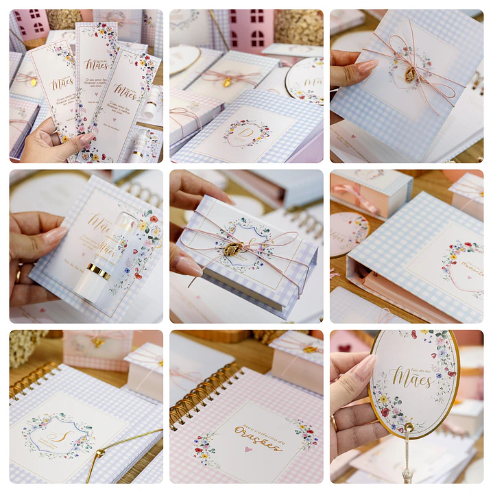 Arquivo para Encadernação Dia das Mães Luxo 2026 Arquivo em Pdf 1