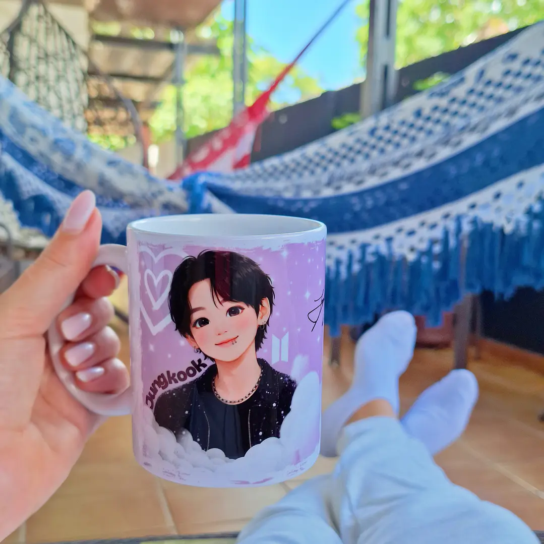 6 Artes para Caneca BTS Fãs  Arquivo em Jpg 3