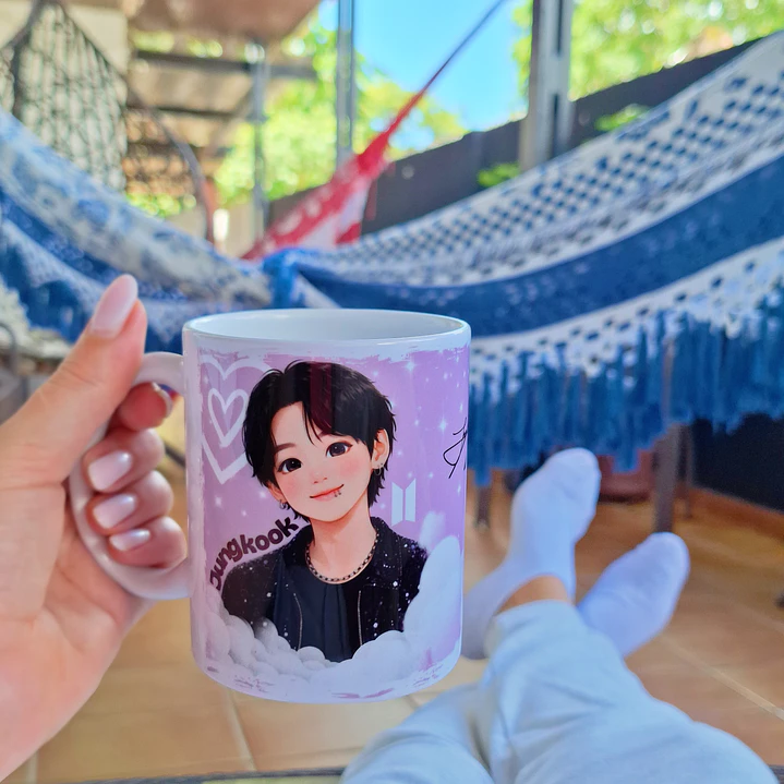 6 Artes para Caneca BTS Fãs  Arquivo em Jpg 3