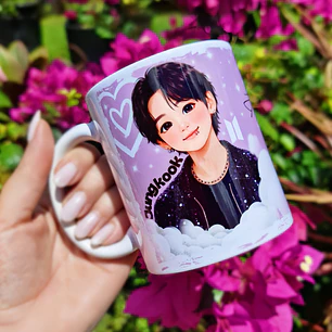 6 Artes para Caneca BTS Fãs  Arquivo em Jpg