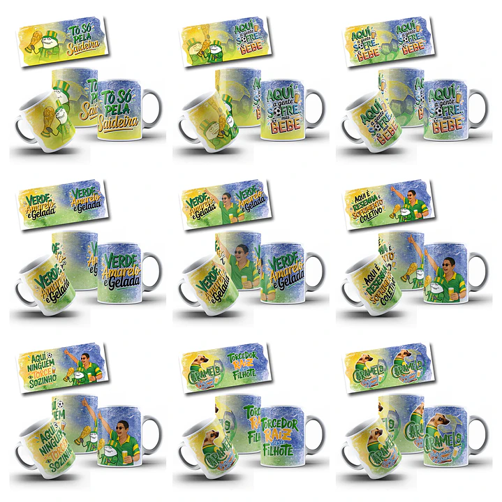 28 Artes para Caneca Copa do mundo Brasil Arquivo em Jpg  3