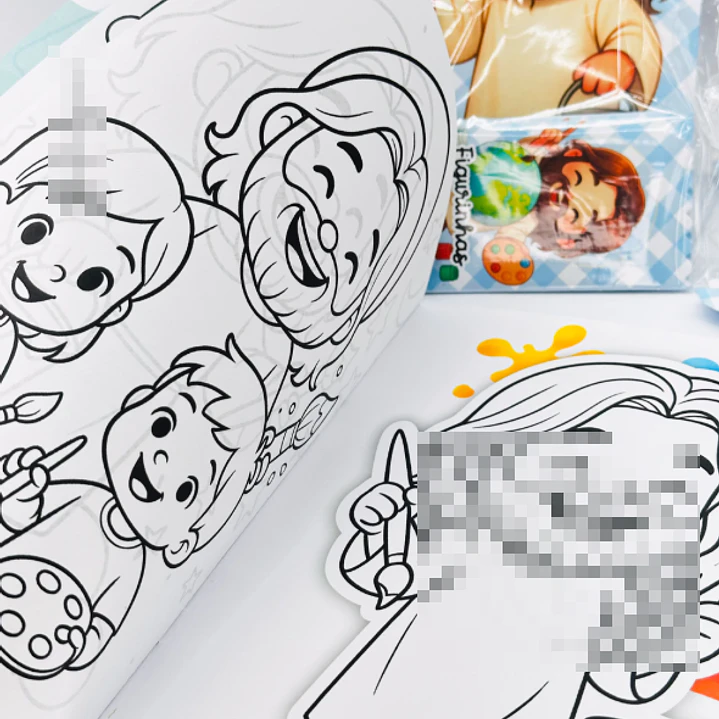 Arquivo Álbum de Figurinhas Jesus O maior Pintor do Mundo Cristão Infantil Arquivo em Pdf 5