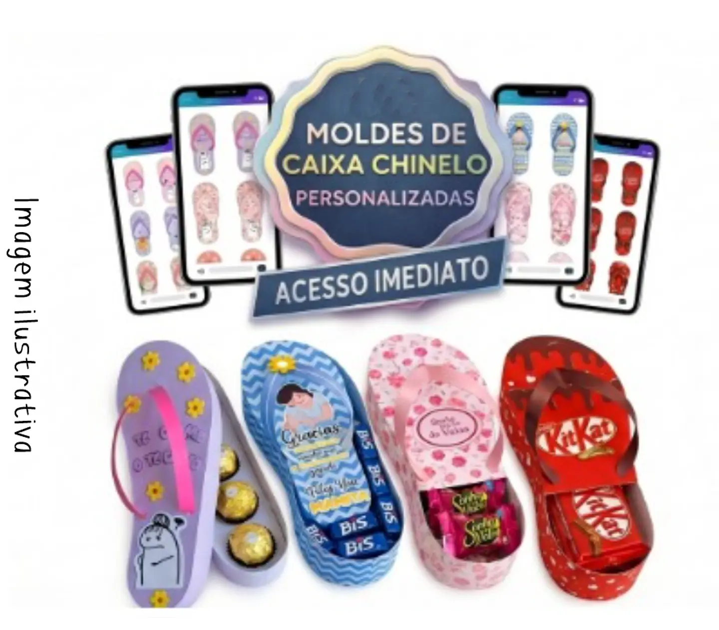 Arquivo Mimos Caixa Doces Chocolate Chilnelos Dia das Mães Arquivo em Pdf  1
