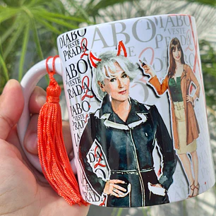 Artes para Caneca O Diabo Veste Prada em Png 