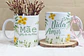 4 Artes para Caneca Dia das Mães Floral Arquivo Editável - Thumbnail 4