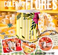 5 Artes para Caneca e Xícara Flores Do Meu Jardim Arquivo Editável - Miniatura 1