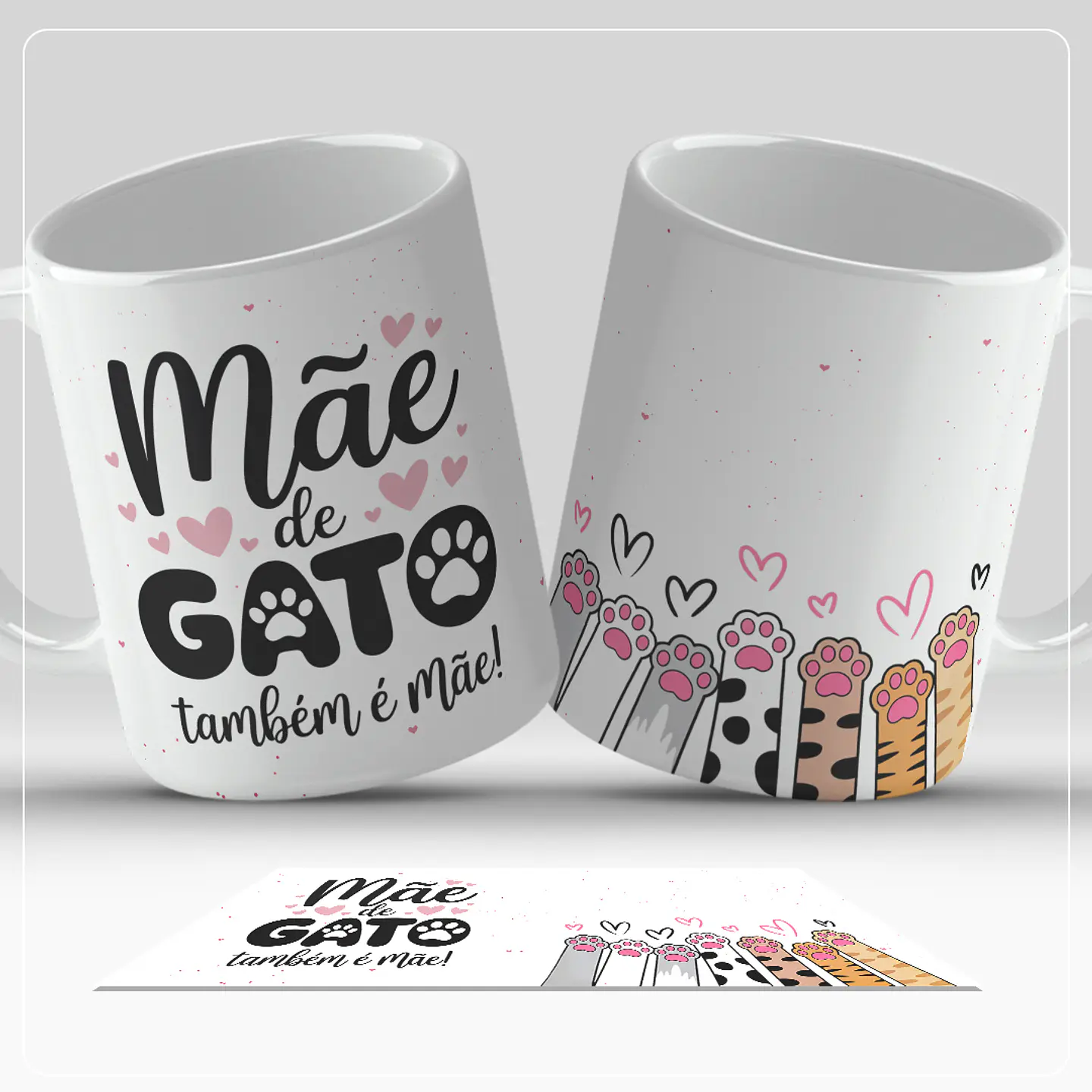 5 Artes para Caneca Mãe de Pet Arquivo em Jpg 4