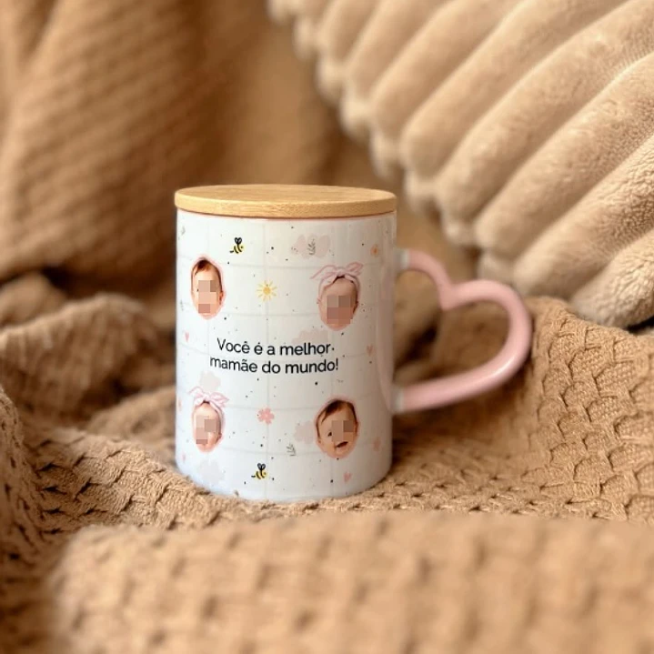 12 Artes para Caneca Dia das Mães Arquivo Editável 2