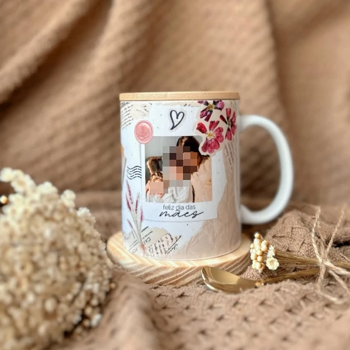 12 Artes para Caneca Dia das Mães Arquivo Editável 5