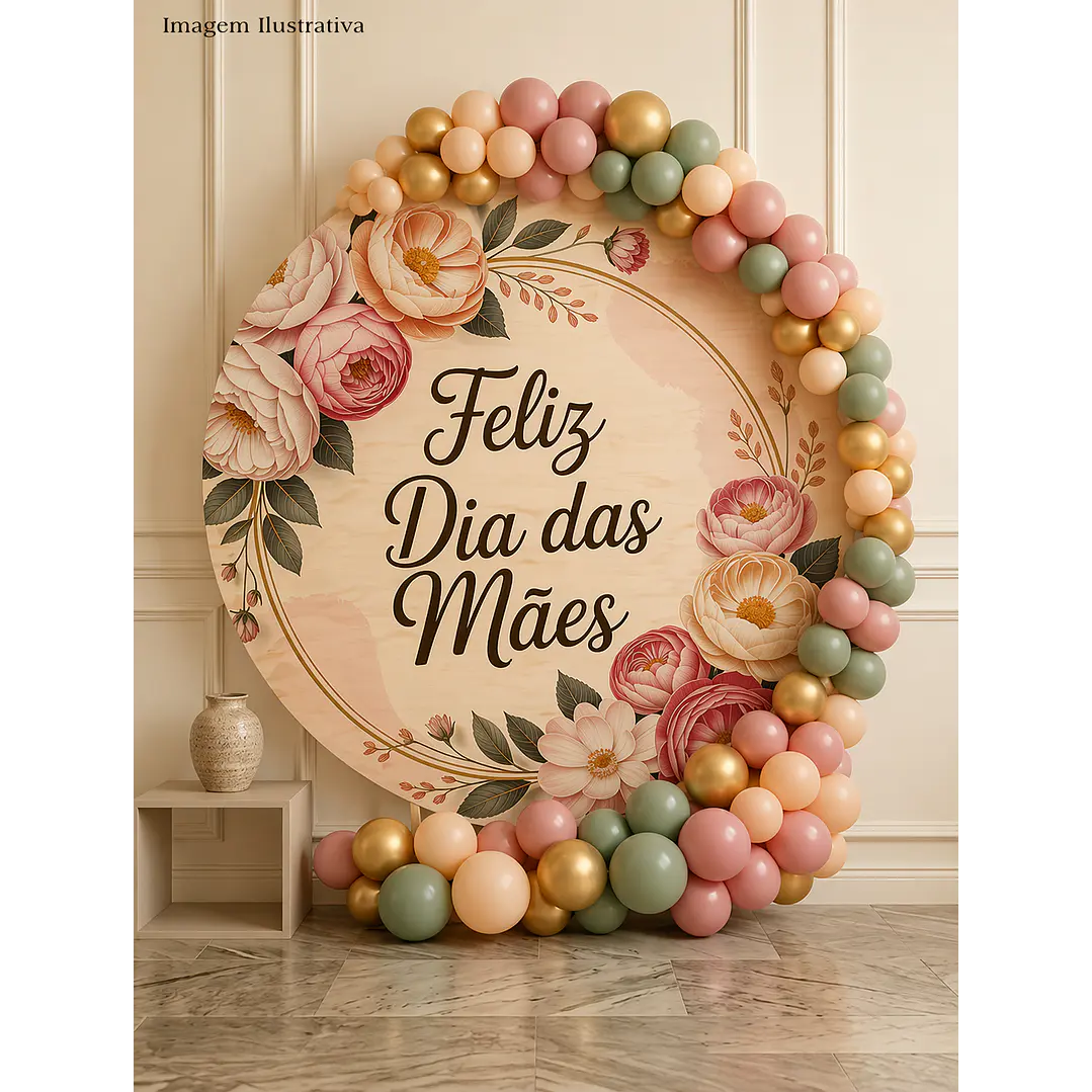 12 Artes para Painel Decoração Dia das Mães Arquivo em Jpg  2