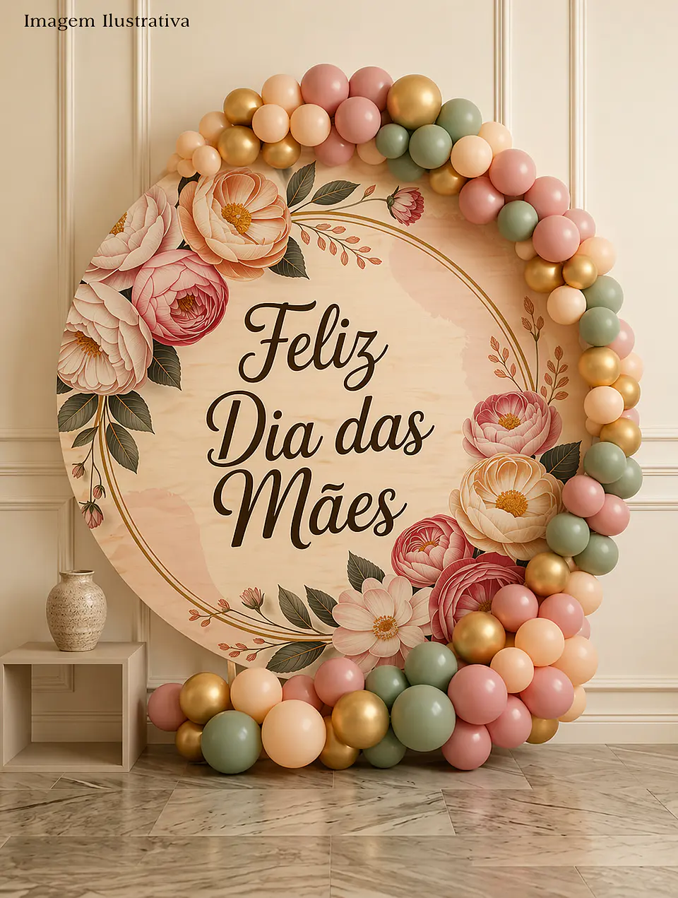 12 Artes para Painel Decoração Dia das Mães Arquivo em Jpg  2