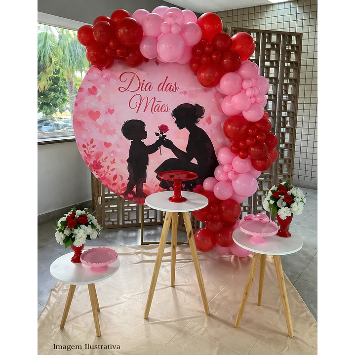 12 Artes para Painel Decoração Dia das Mães Arquivo em Jpg  4