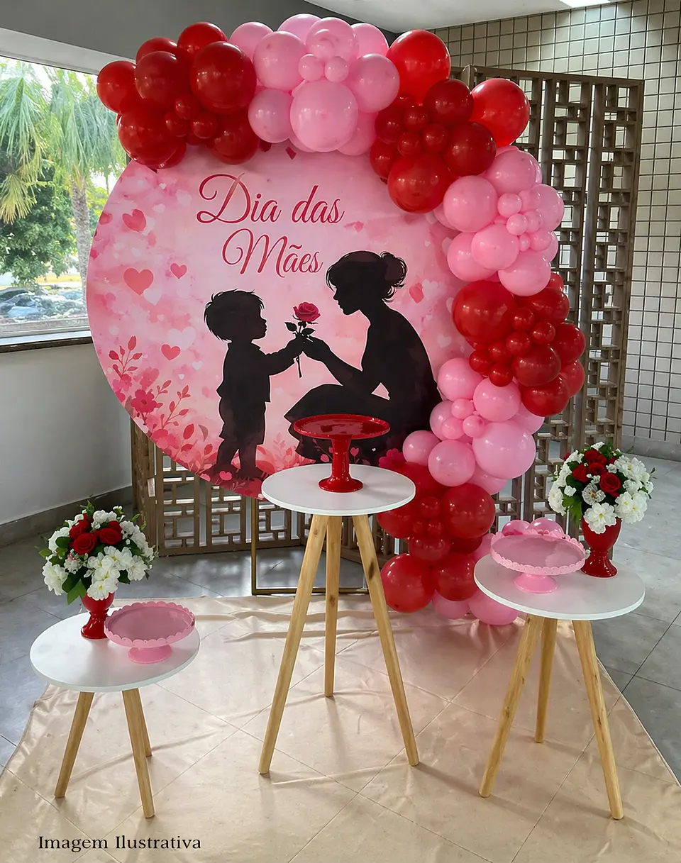 12 Artes para Painel Decoração Dia das Mães Arquivo em Jpg  4