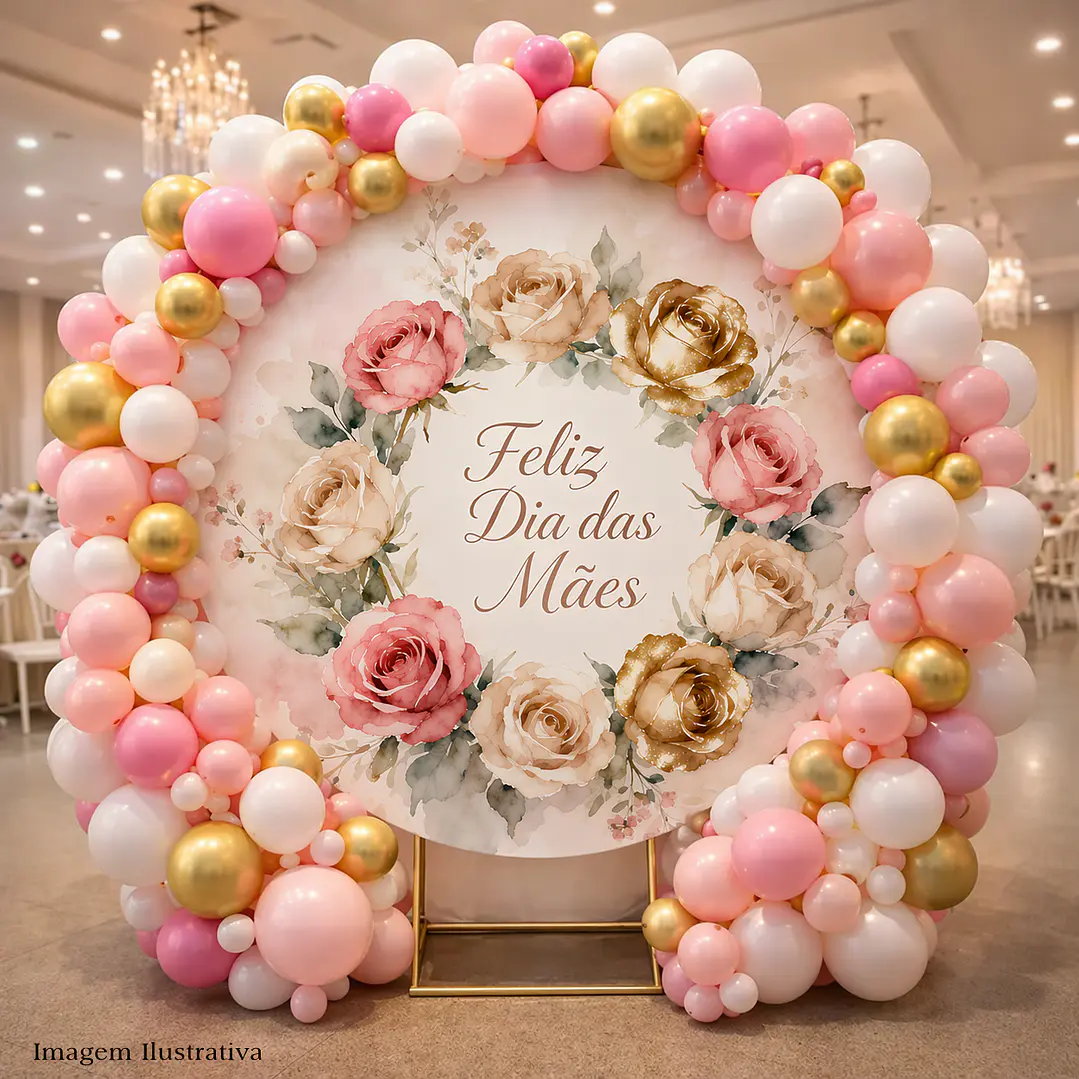 12 Artes para Painel Decoração Dia das Mães Arquivo em Jpg  5