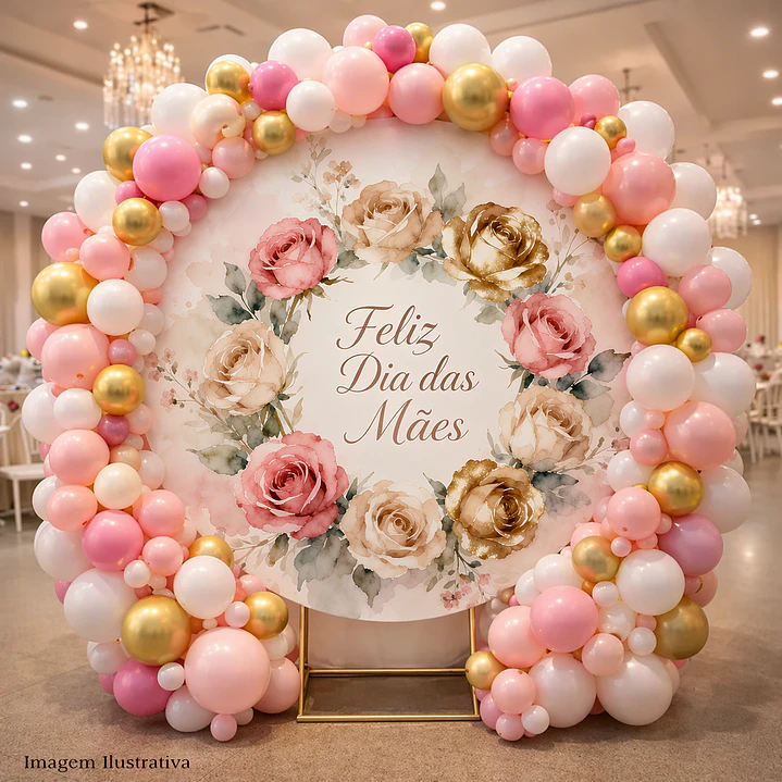 12 Artes para Painel Decoração Dia das Mães Arquivo em Jpg  5