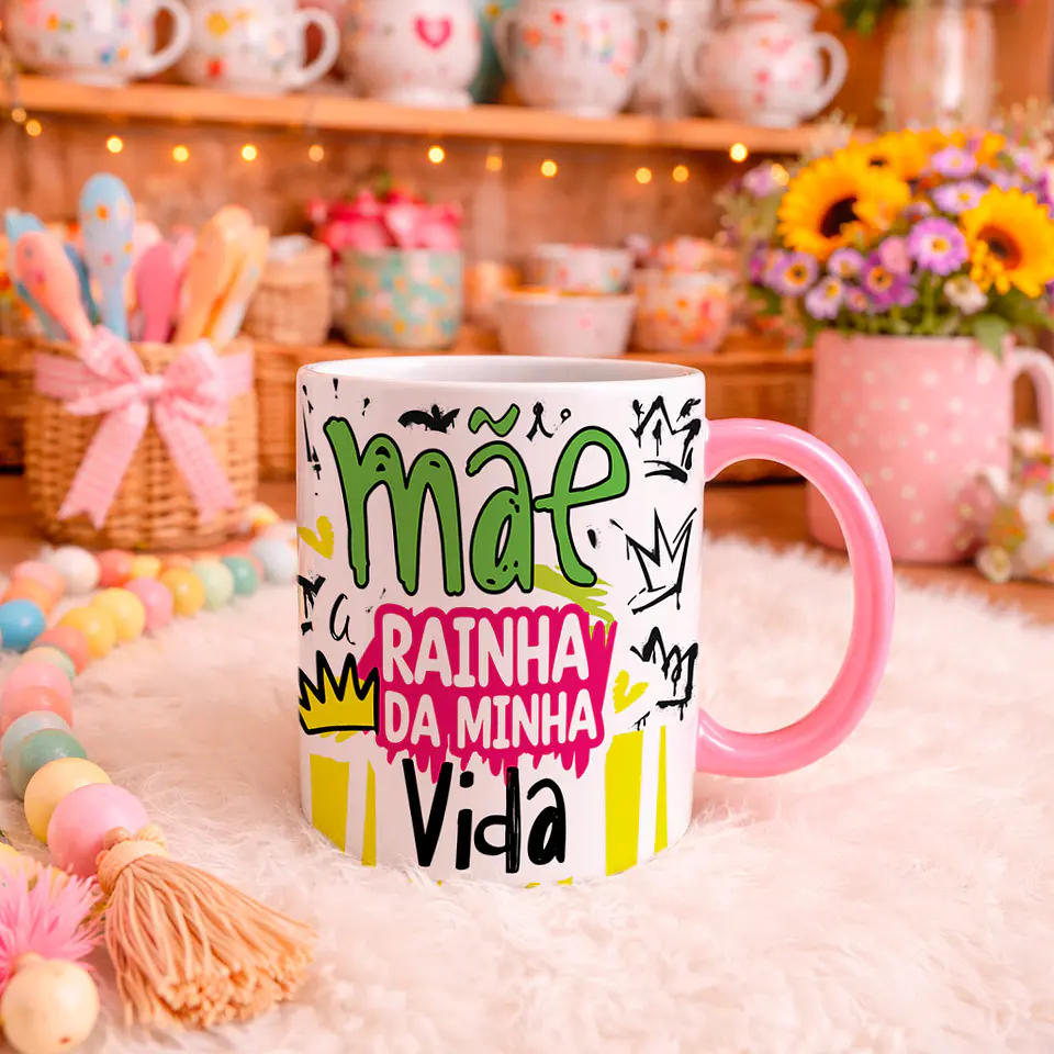 14 Artes para Dias Das Mães Colorful Arquivo Editável 1