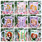 15 Artes para Caneca Dia das Mães Mãe, Obrigada... Princesas Arquivo em Jpg - Thumbnail 3