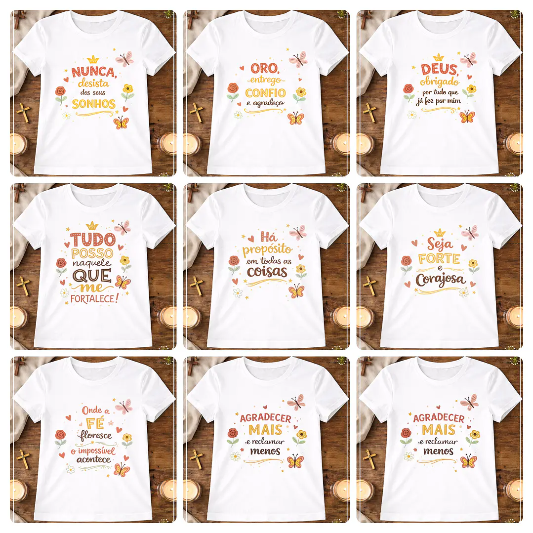 16 Artes para Caneca e Camisa Frases Religiosas Arquivo em Jpg 2