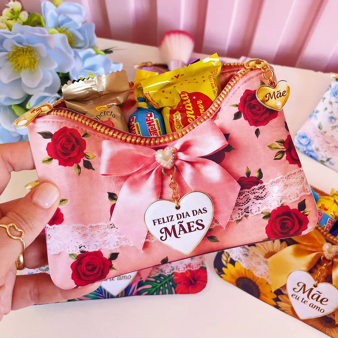 Arquivo Mimos Bolsinha de Mão Dia das Mães Arquivo em Pdf  4