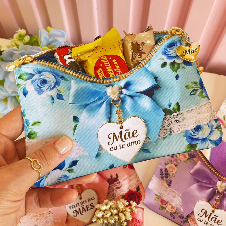 Arquivo Mimos Bolsinha de Mão Dia das Mães Arquivo em Pdf  5