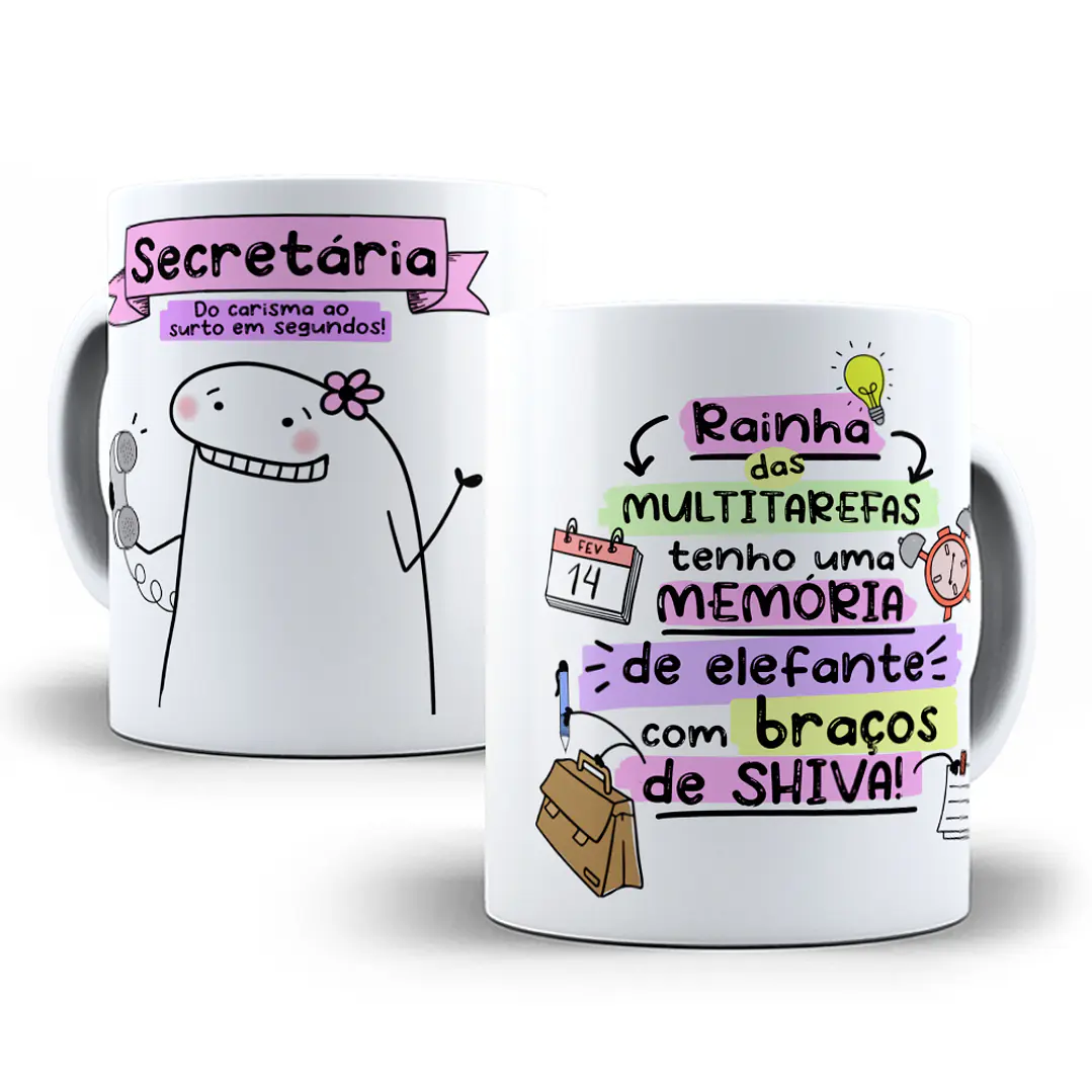 21 Artes Caneca Flork Profissões 2.0 Arquivos Sublimação Jpge 4