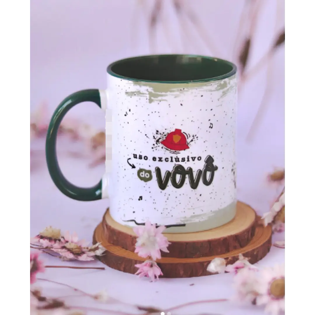 Artes para Caneca Exclusivo do Vovô em Png 2