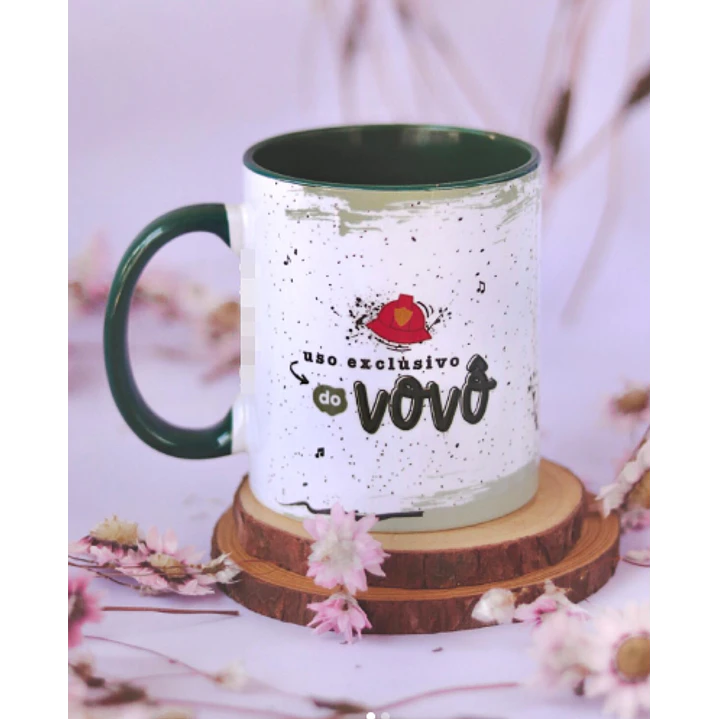 Artes para Caneca Exclusivo do Vovô em Png 2