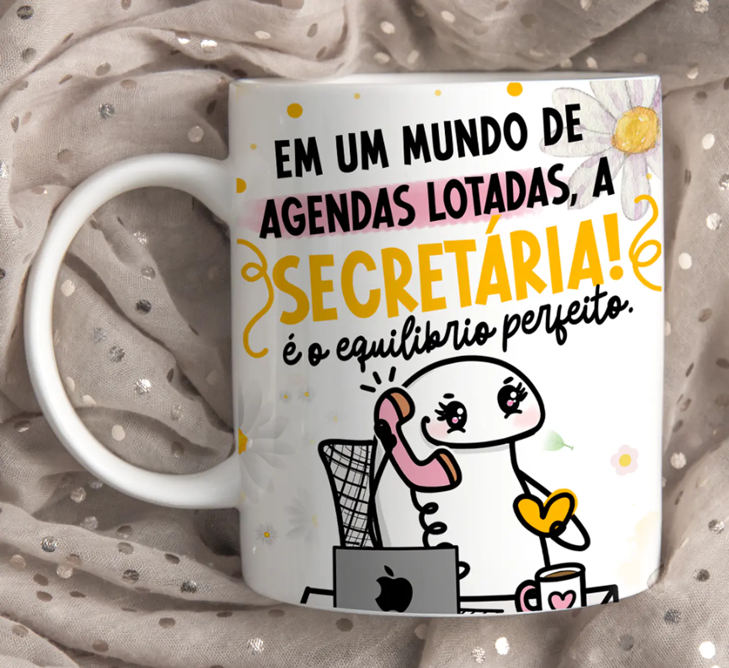 4 Artes Caneca Flork Secretária Arquivo em Jpg  1