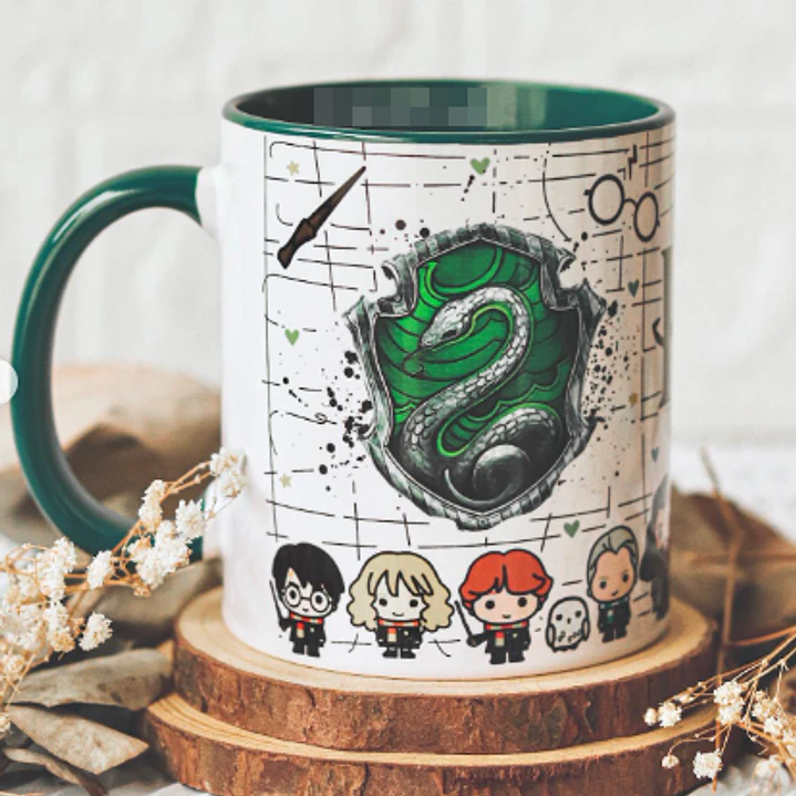 Artes para Caneca Herry Potter em Png 1
