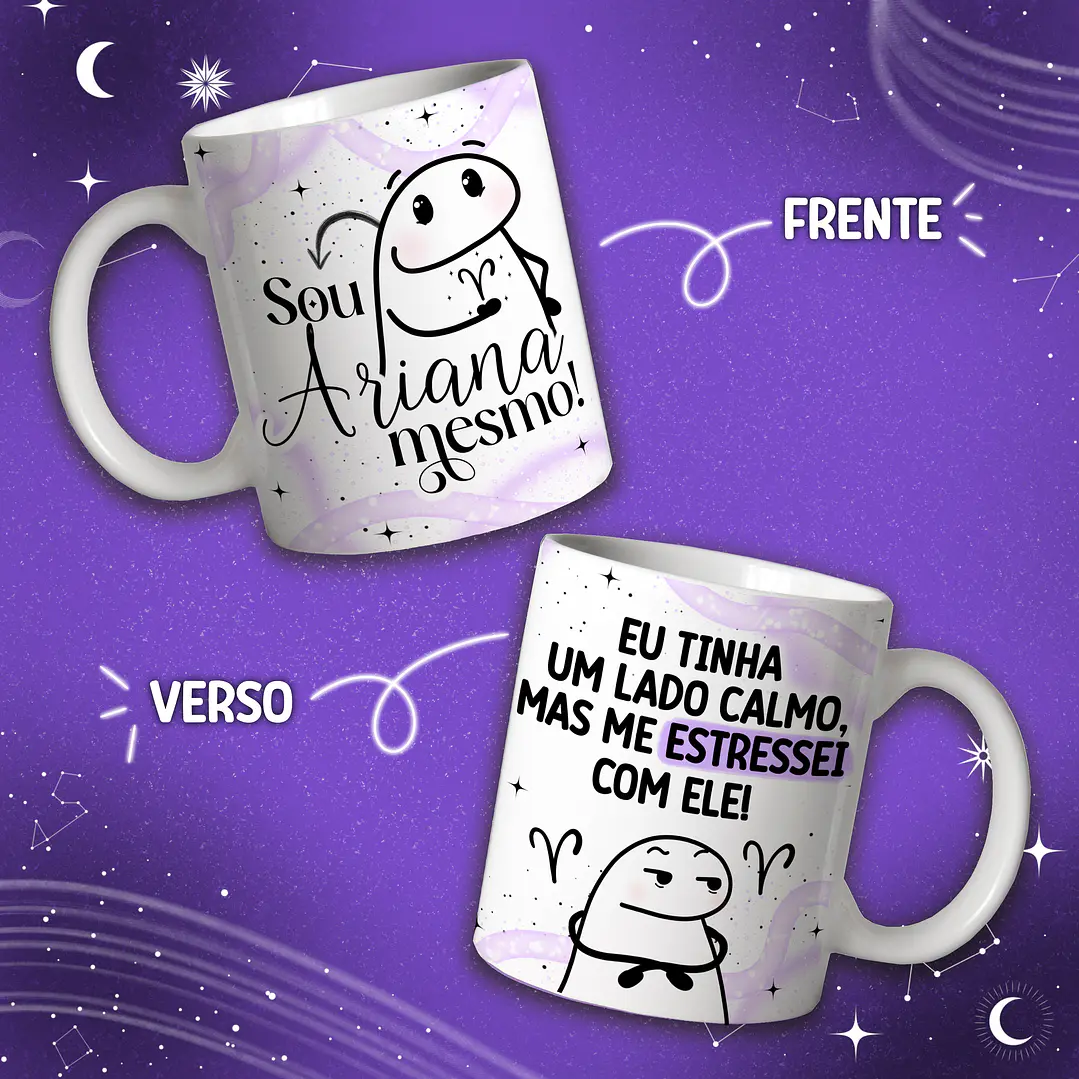 12 Artes Caneca Flork Signos 2.0 em Jpg 2