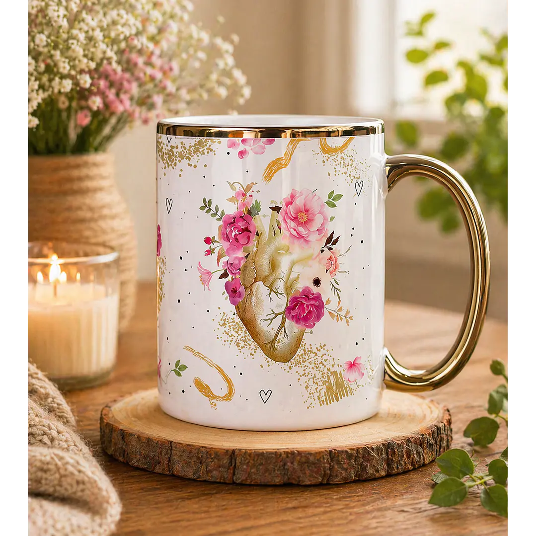 Artes para Caneca Onde estiver o seu tesouro ali tambem estará o seu coração Mateus 621 em Png  2