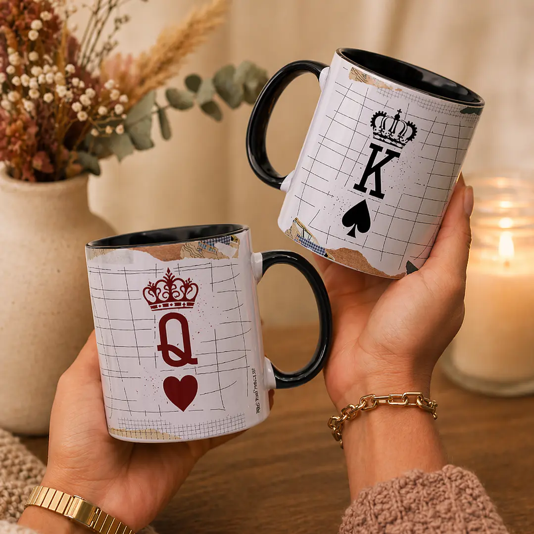 Artes para Rei de Copas e Rainha de Copas Namorados Baralho em Png 1