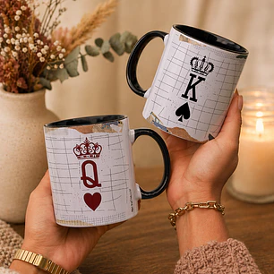 Artes para Rei de Copas e Rainha de Copas Namorados Baralho em Png