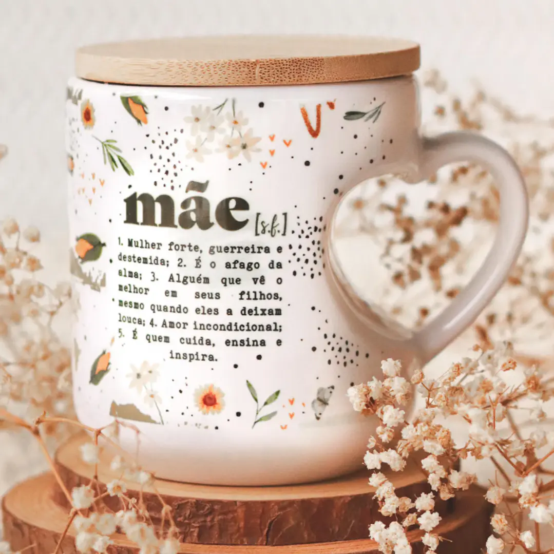 Artes para Caneca Mãe de Milhões Dia das Mães em Png 2