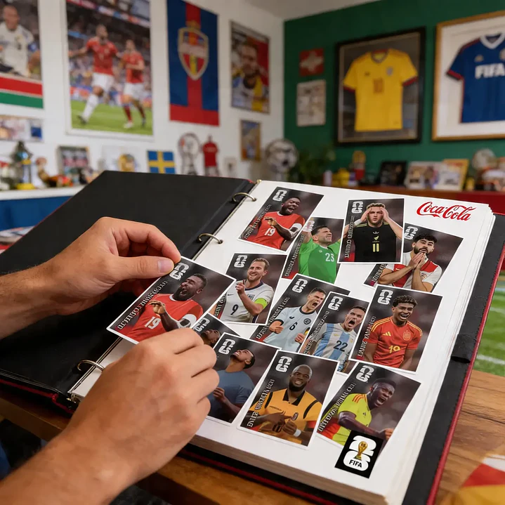 14 Figurinhas Coca-Cola Copa 2026 PDF para Imprimir - Edição Especial 4