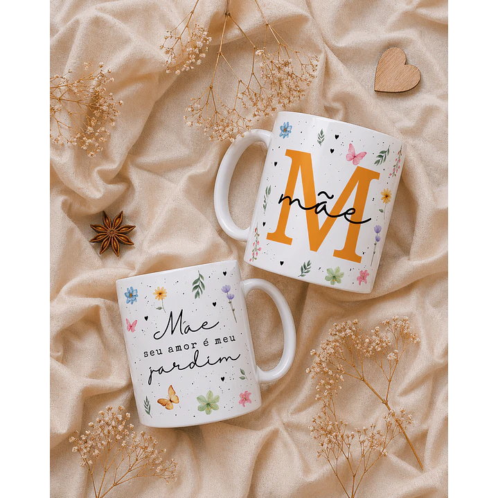 20 Artes para Caneca, Caixa e Azulejo Dia das Mães Arquivos Editáveis 2