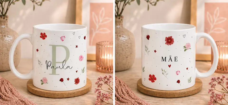 18 Artes para Caneca Dia das Mães Arquivo em Canva  2