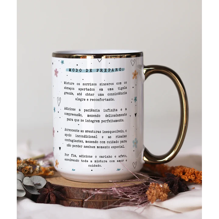 Artes para Caneca Receita do Amor em Png 2